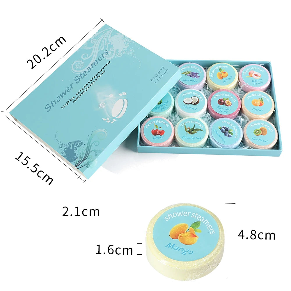 Shower Steamers Aromatherapy - 12 Pack