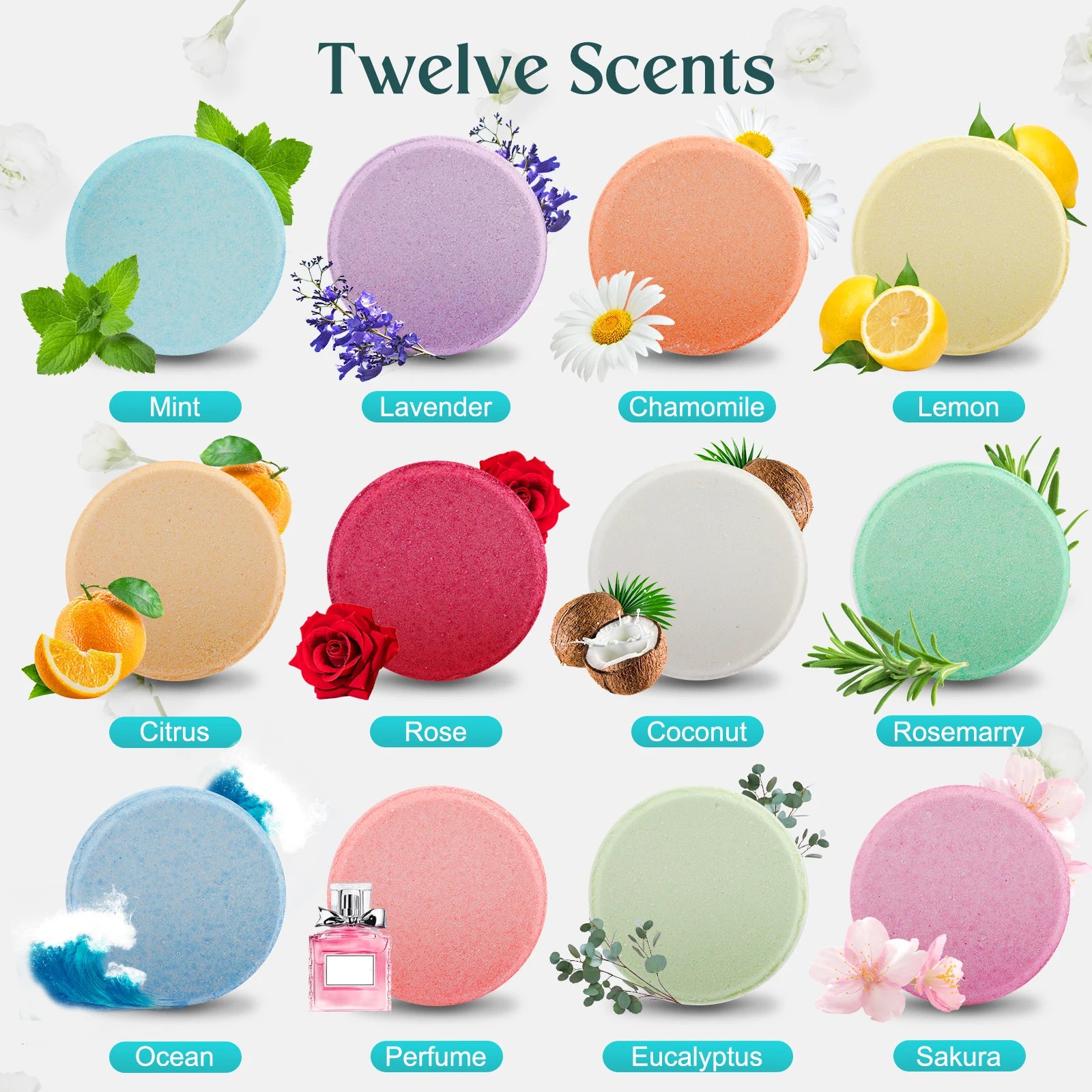 Shower Steamers Aromatherapy - 12 Pack