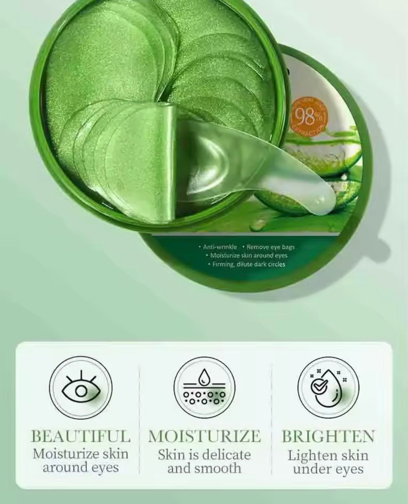 Aloe Vera under eye patches